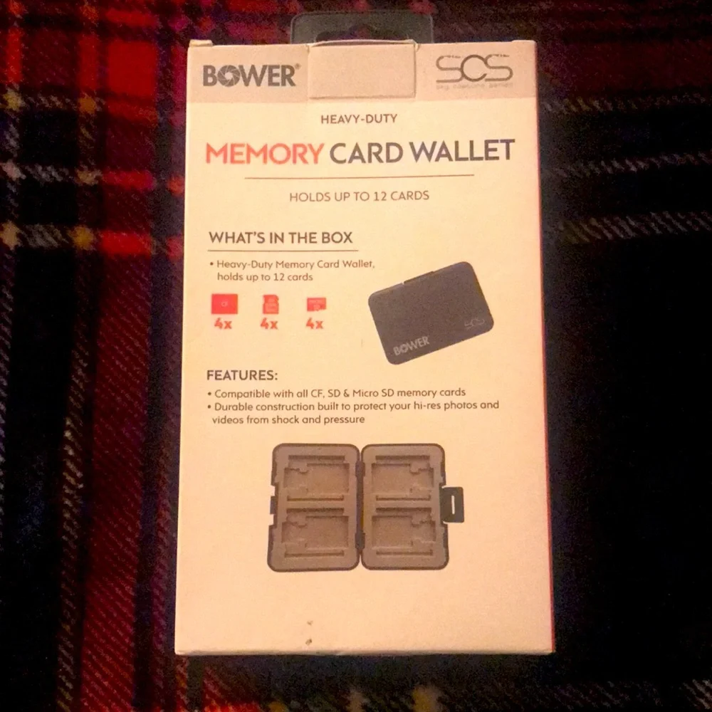 Bower Memory Card Wallet up to 12 cards